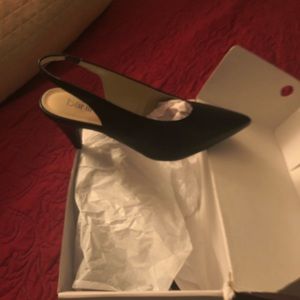 New in box sling back shoe